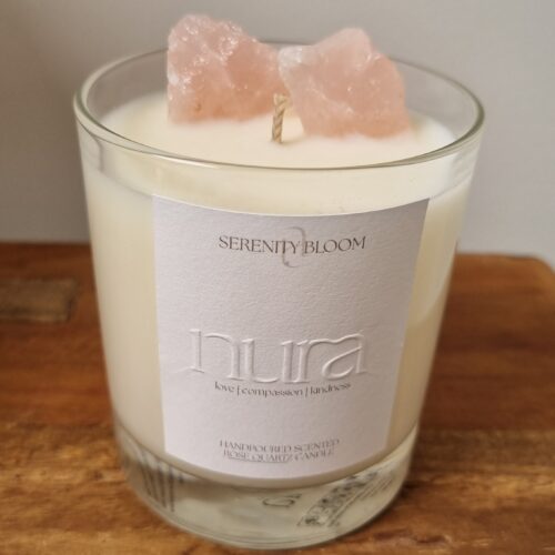 Serenity Bloom Rose Quartz helder