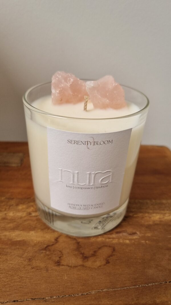 Serenity Bloom Rose Quartz helder