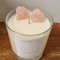 Serenity Bloom Rose Quartz helder