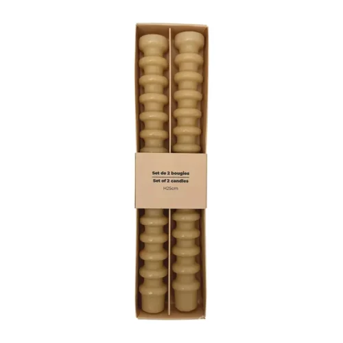 Lume kaarsen beige