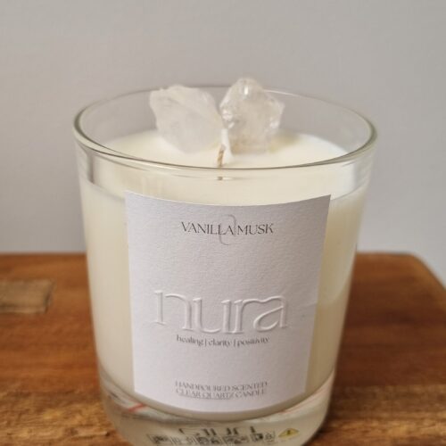 Vanilla Musk Clear Quartz helder