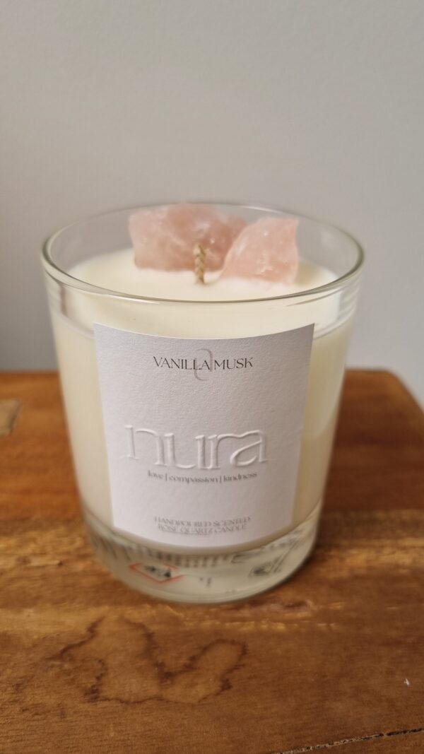 Vanilla Musk Rose Quartz helder